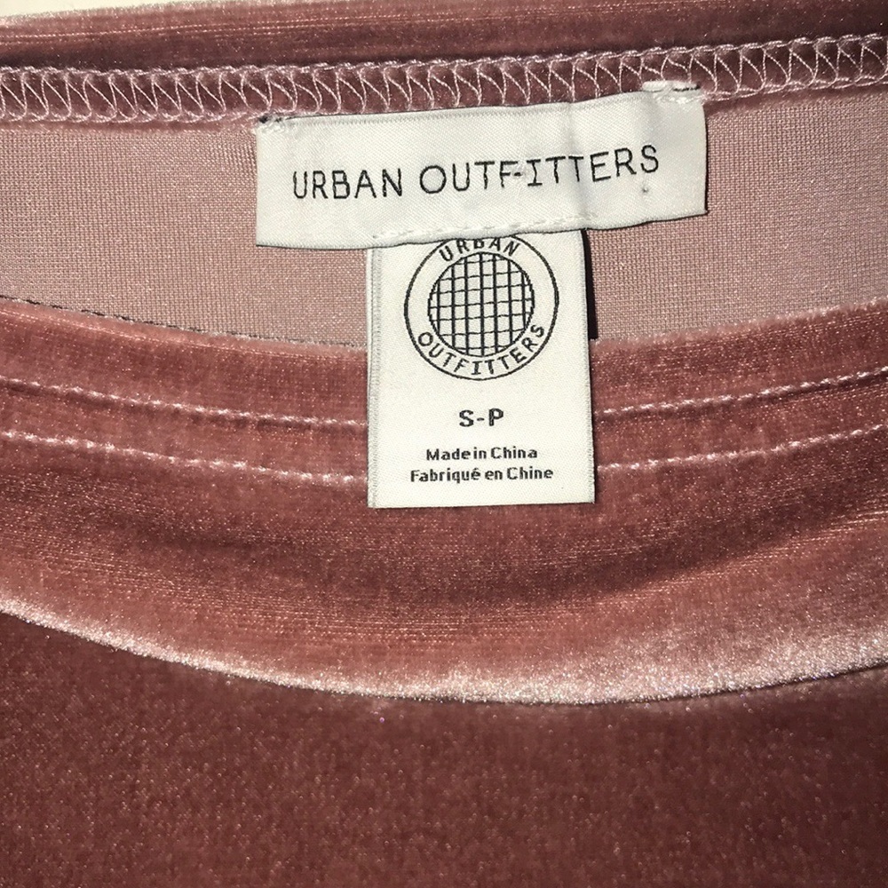 Urban Outfitters Pink Velvet Dress - Picture 8 of 8